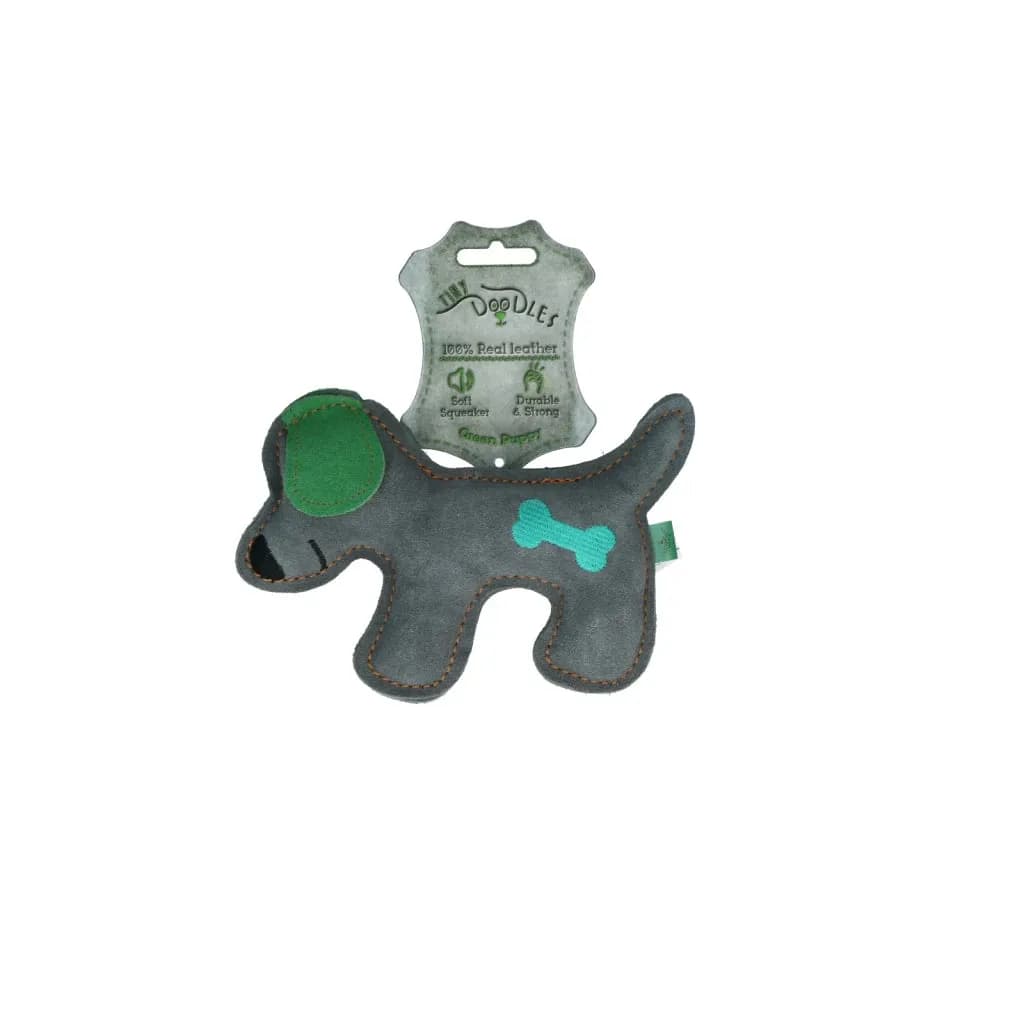 Doggy Doddles Hundespielzeug aus Echtleder
