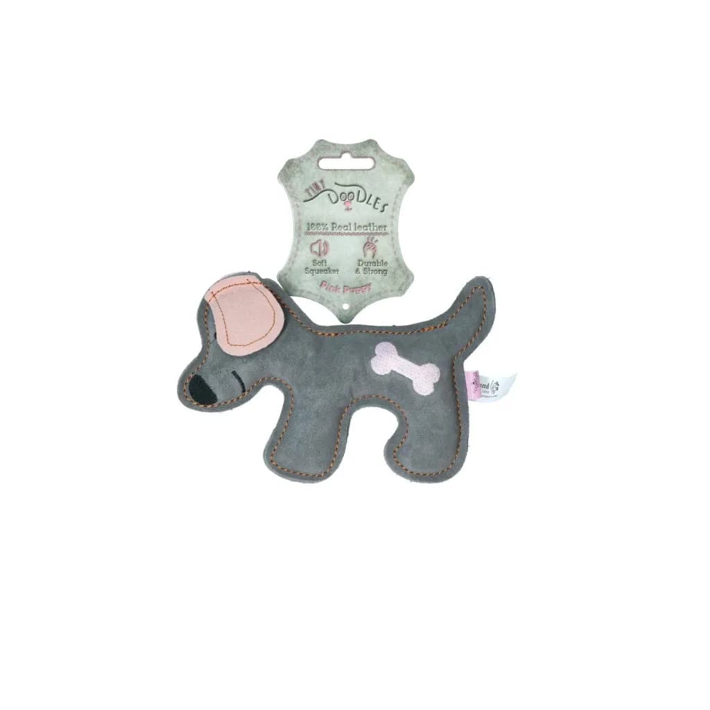 Doggy Doddles Hundespielzeug aus Echtleder