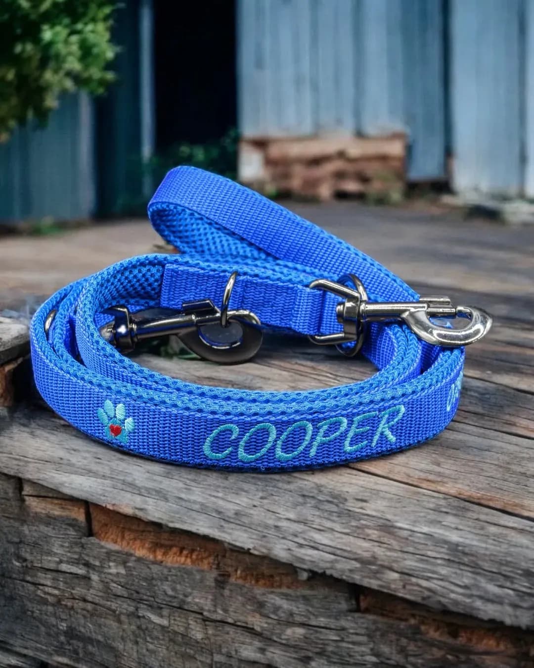 Hundeleine mit Namen personalisieren lassen