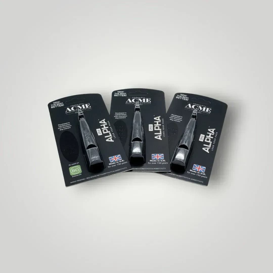 Hundepfeifen mit genormten Ton