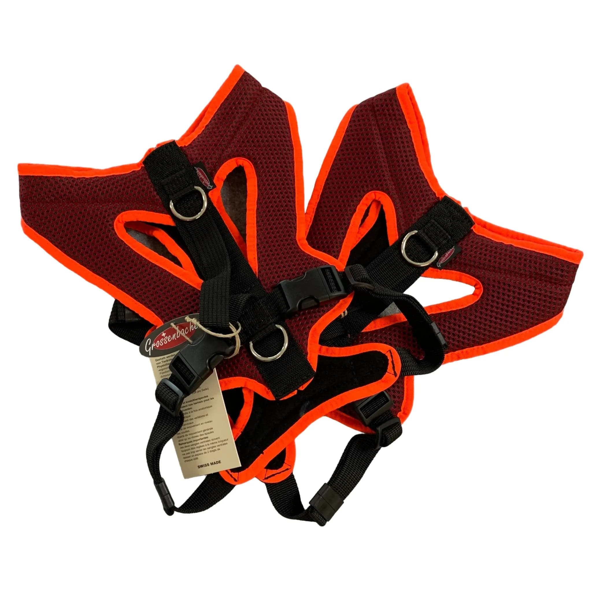 Beat Grossenbacher Dogs Fun Run Hundegeschirr Batch Weinrot