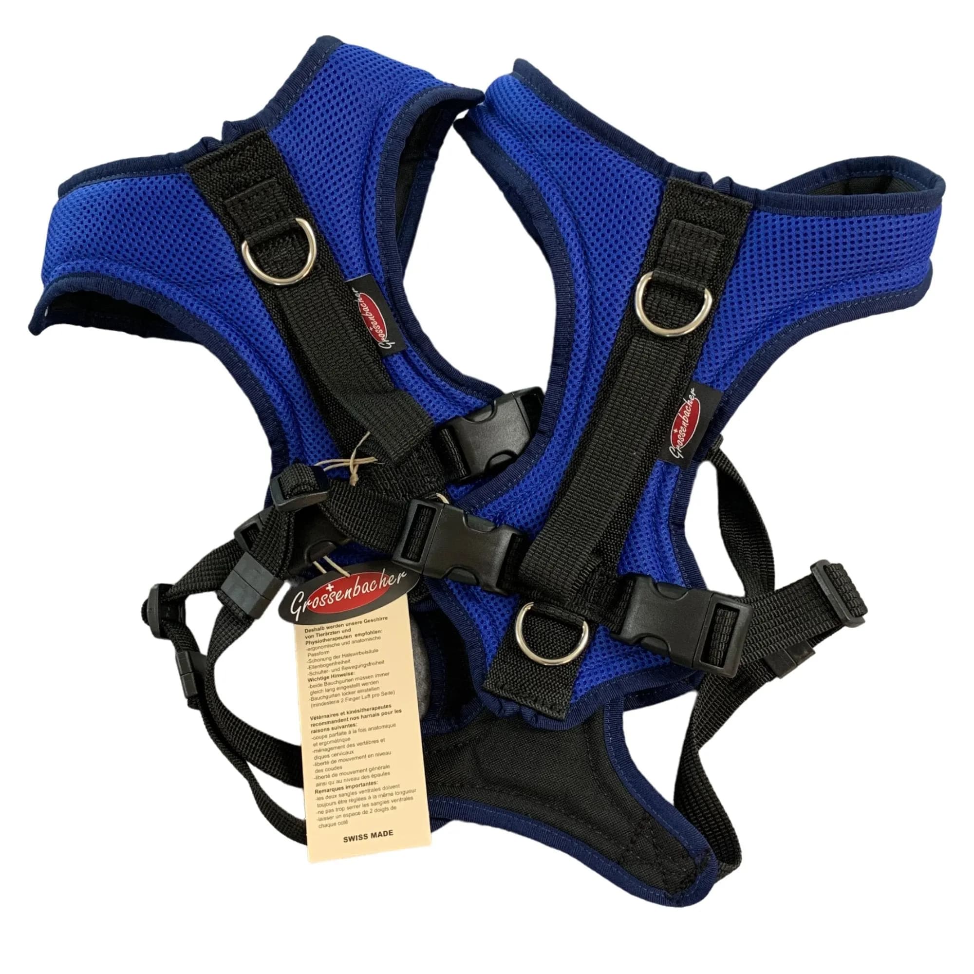 Beat Grossenbacher Hundegeschirr Dogs Fun Run Royalblau