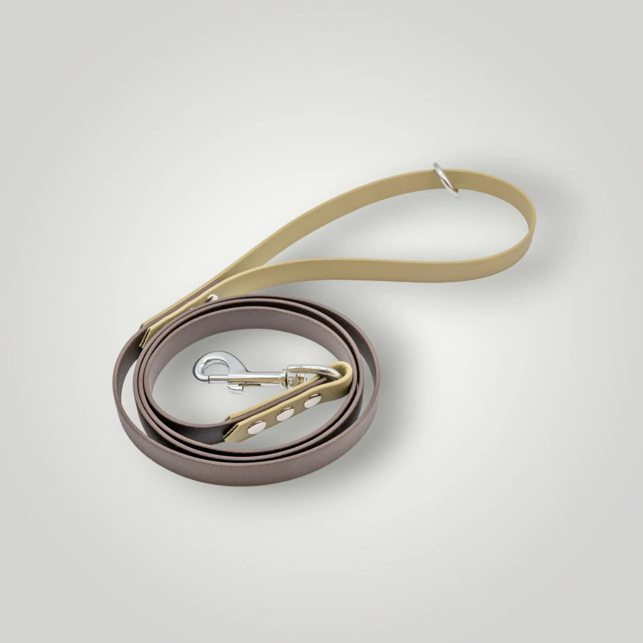 2-Farbige Biothane Leine, 1,60 m fixe Länge